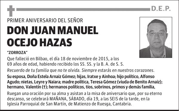 DON JUAN MANUEL OCEJO HAZAS