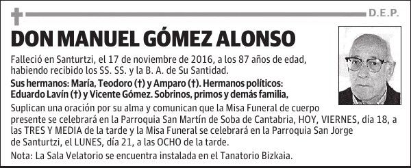 DON MANUEL GÓMEZ ALONSO