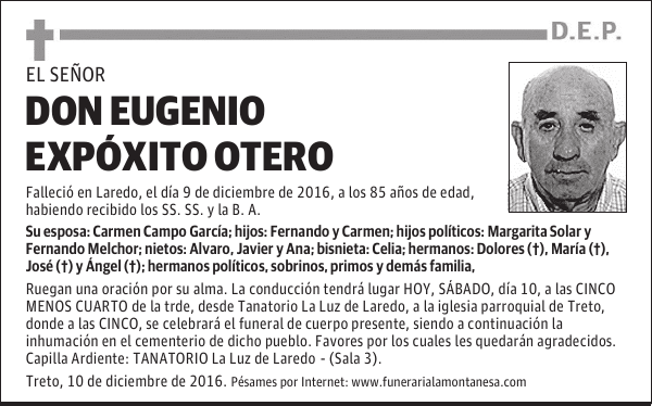 DON EUGENIO EXPÓXITO OTERO