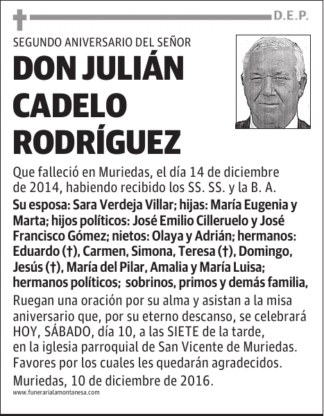 DON JULIÁN CADELO RODRÍGUEZ