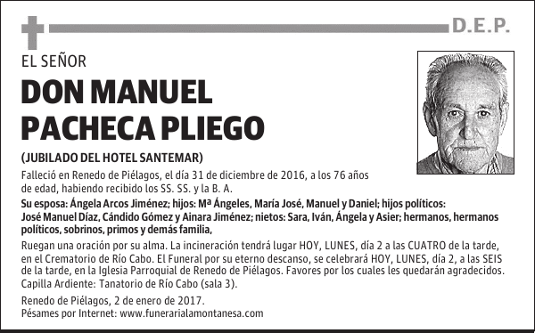 DON MANUEL PACHECA PLIEGO