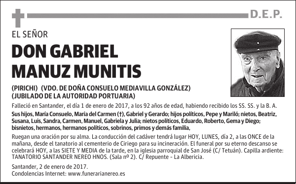 DON GABRIEL MANUZ MUNITIS