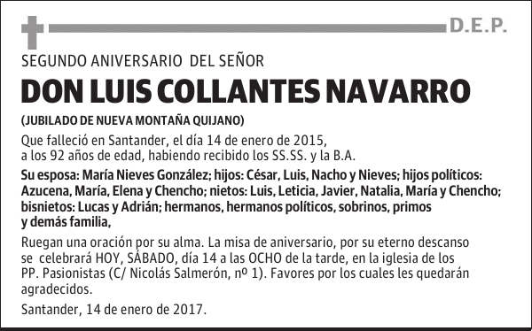 DON LUIS COLLANTES NAVARRO