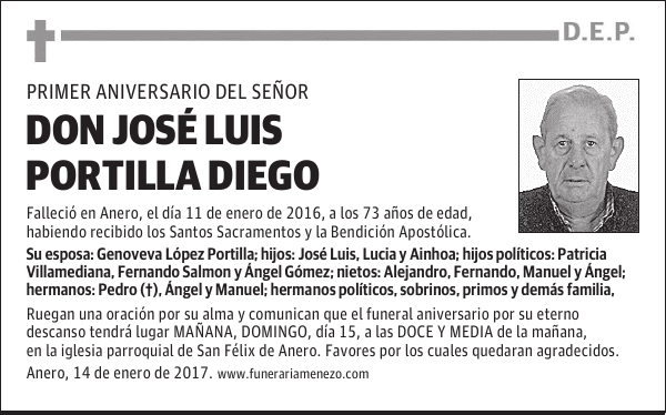 DON JOSE LUIS PORTILLA DIEGO