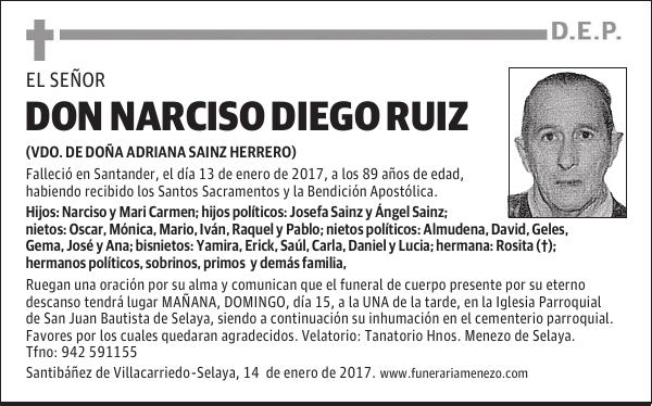 DON NARCISO DIEGO RUIZ