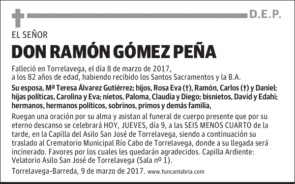 Don Ramón Gómez Peña