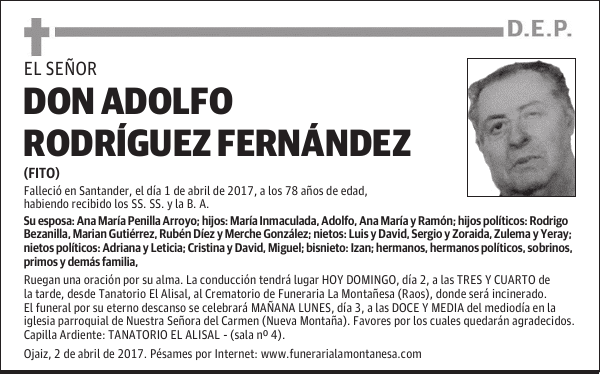 DON ADOLFO RODRÍGUEZ FERNÁNDEZ