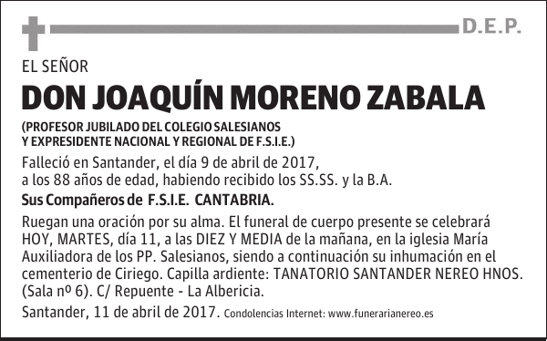 DON JOAQUIN MORENO ZABALA