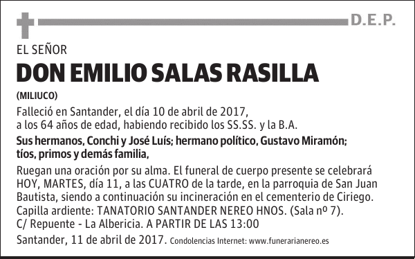 DON EMILIO SALAS RASILLA
