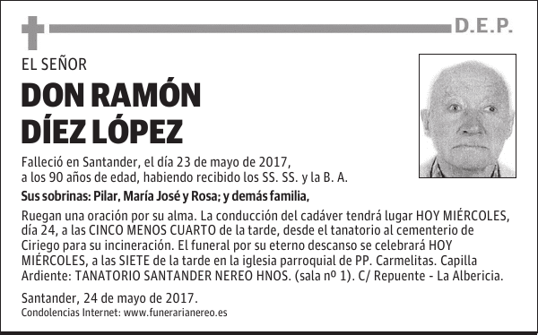 DON RAMÓN DÍEZ LÓPEZ