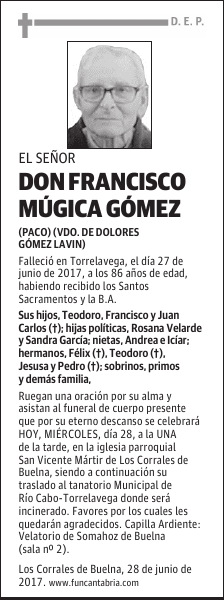 Don Francisco Múgíca Gutiérrez