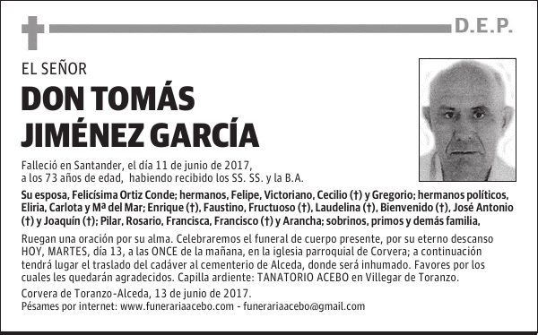 D. Tomás Jiménez García