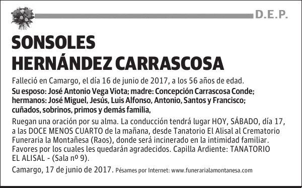 SONSOLES HERNÁNDEZ CARRASCOSA