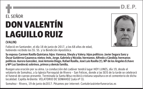 DON VALENTÍN LAGUILLO RUIZ