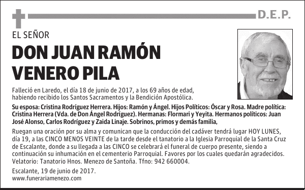 DON JUAN RAMÓN VENERO PILA