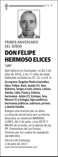 Don Felipe Hermoso Elices