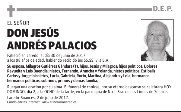 DON JESUS ANDRES PALACIOS