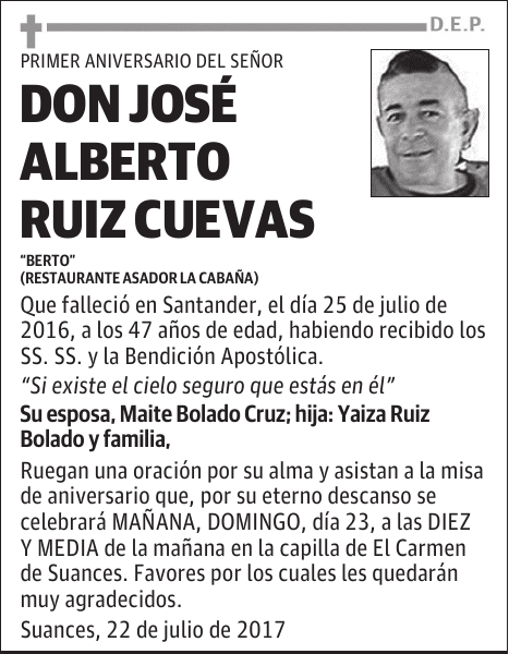 Jose Alberto Ruiz Cuevas