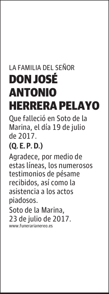 DON JOSÉ ANTONIO HERRERA PELAYO