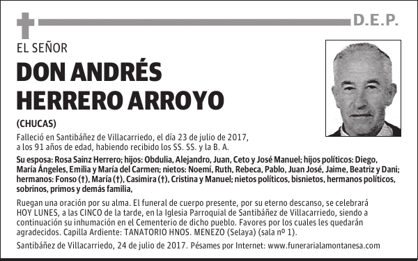 DON ANDRÉS HERRERO ARROYO