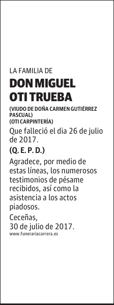 DON MIGUEL OTI TRUEBA