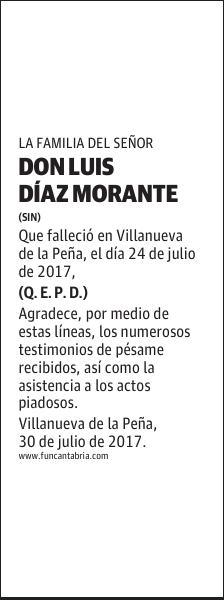 Don Luis Díaz Morante