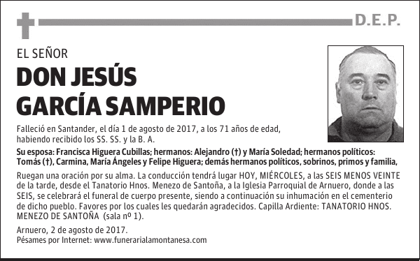 DON JESÚS GARCÍA SAMPERIO