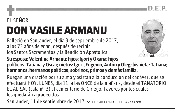 DON VASILE ARMANU