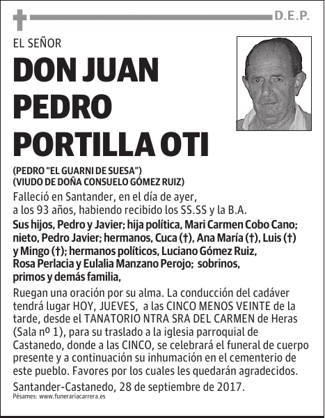 DON JUAN PEDRO PORTILLA OTI