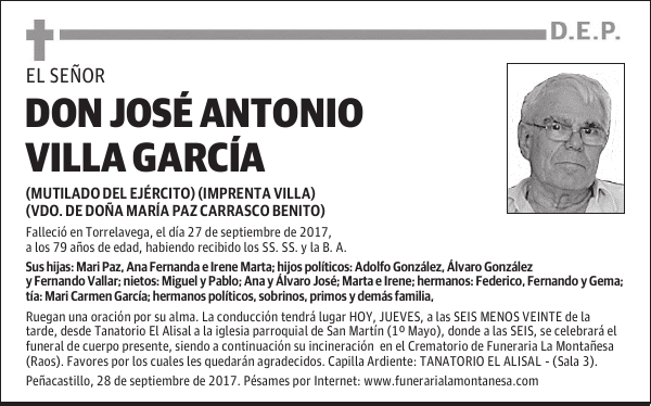 DON JOSÉ ANTONIO VILLA GARCÍA