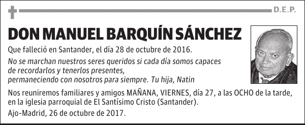 MANUEL BARQUIN SANCHEZ