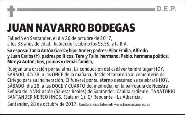 JUAN NAVARRO BODEGAS