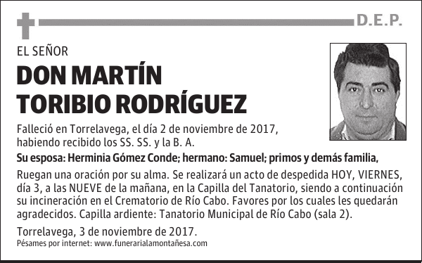 DON MARTÍN TORIBIO RODRÍGUEZ