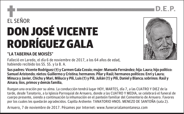 DON JOSÉ VICENTE RODRÍGUEZ GALA