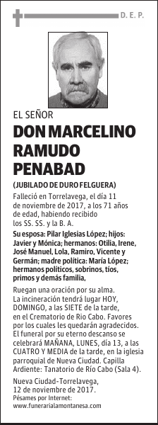 DON MARCELINO RAMUDO PENABAD