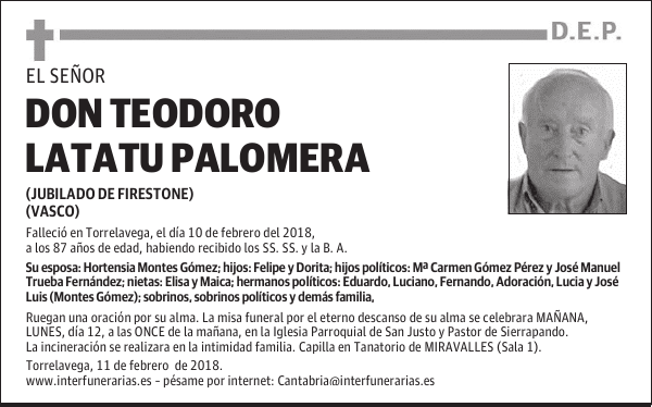 DON TEODORO LATATU PALOMERA