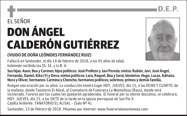 DON ÁNGEL CALDERÓN GUTIÉRREZ