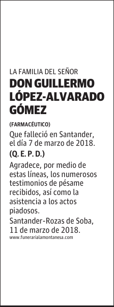 DON GUILLERMO LÓPEZ-ALVARADO GÓMEZ