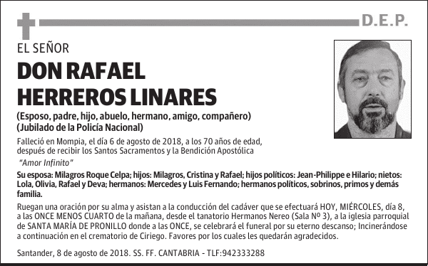 DON RAFAEL HERREROS LINARES
