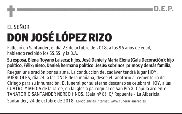 DON JOSE LOPEZ RIZO