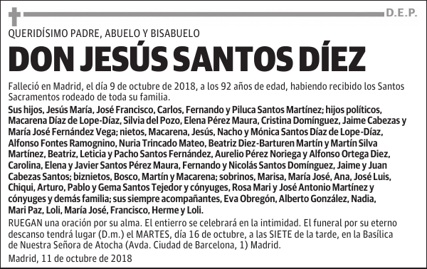 JESÚS SANTOS DÍEZ