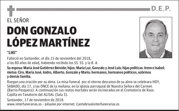 DON GONZALO LÓPEZ MARTÍNEZ