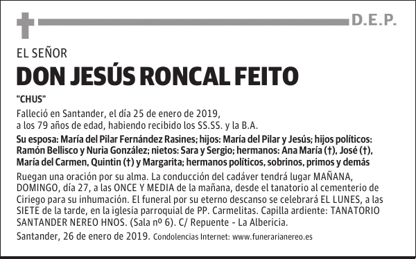 DON JESUS RONCAL FEITO
