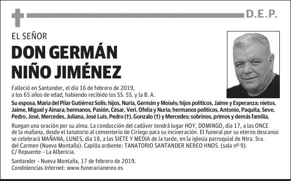 DON GERMÁN NIÑO JIMÉNEZ
