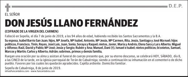 DON JESÚS LLANO FERNÁNDEZ