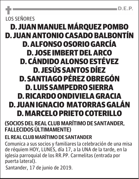 DON JUAN MANUEL MÁRQUEZ POMBO