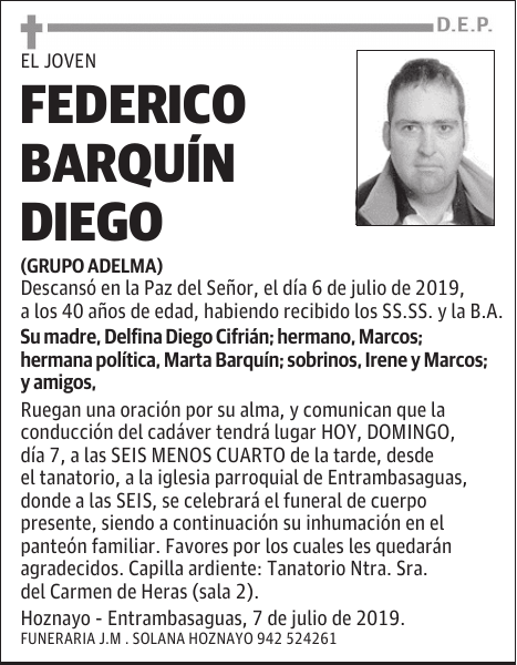 FEDERICO BARQUÍN DIEGO