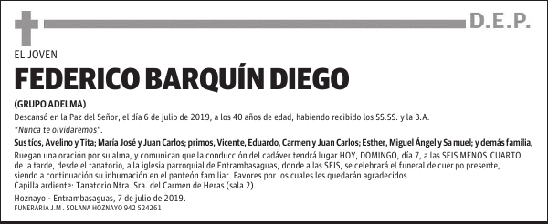 FEDERICO BARQUÍN DIEGO