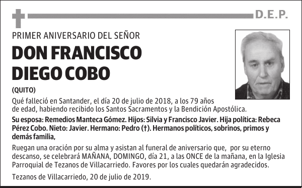 DON FRANCISCO DIEGO COBO