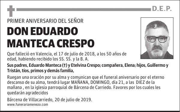 DON EDUARDO MANTECA CRESPO